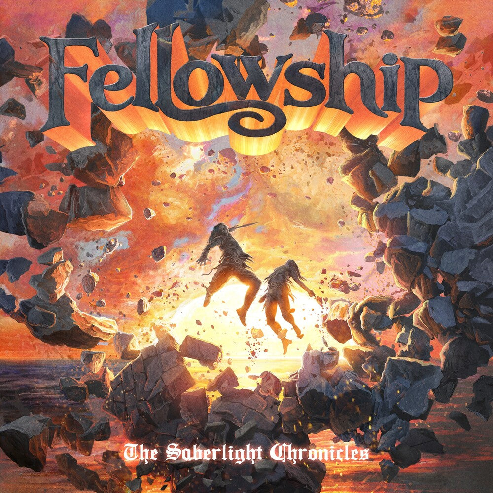 the album cover for the Fellowship - The Saberlight Chronicles