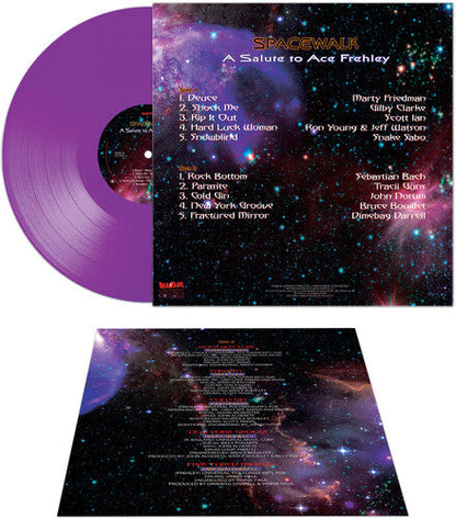 Various Artists - Spacewalk - Tribute to Ace Frehley [Purple] Vinyl Record
