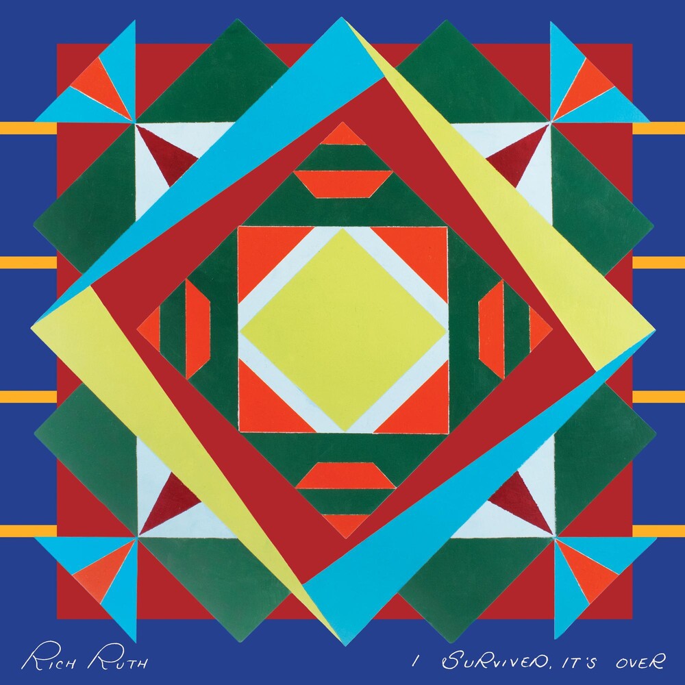 the album cover for Rich Ruth - I Survived, It's Over