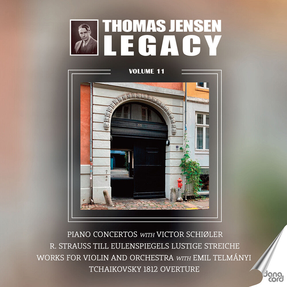 the album cover for Beethoven / Danish Radio Symphony Orch / Andersen - Thomas Jensen Legacy 11 (2pk)