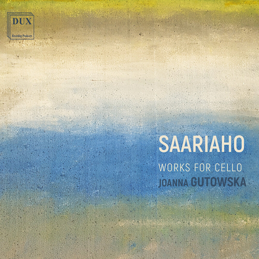 the album cover for Saariaho / Gutowska - Works For Cello