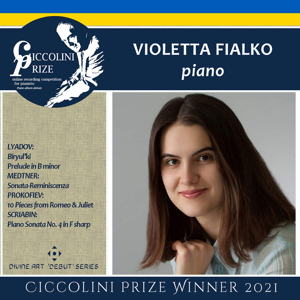 the album cover for Lyadov / Fialko - Ciccolini Prizewinner Recital