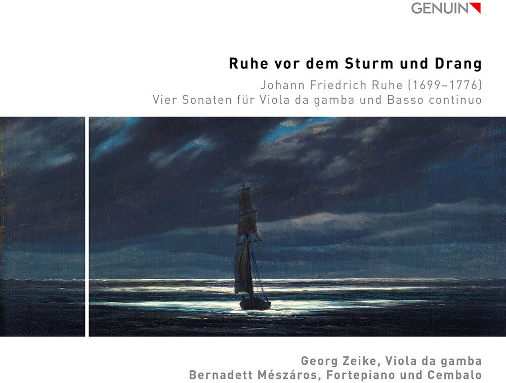 the album cover for Ruhe / Zeike / Meszaros - Ruhe Vor Dem Sturm Und Drang