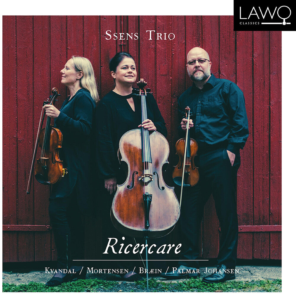 the album cover for Braein / Ssens Trio - Ricercare