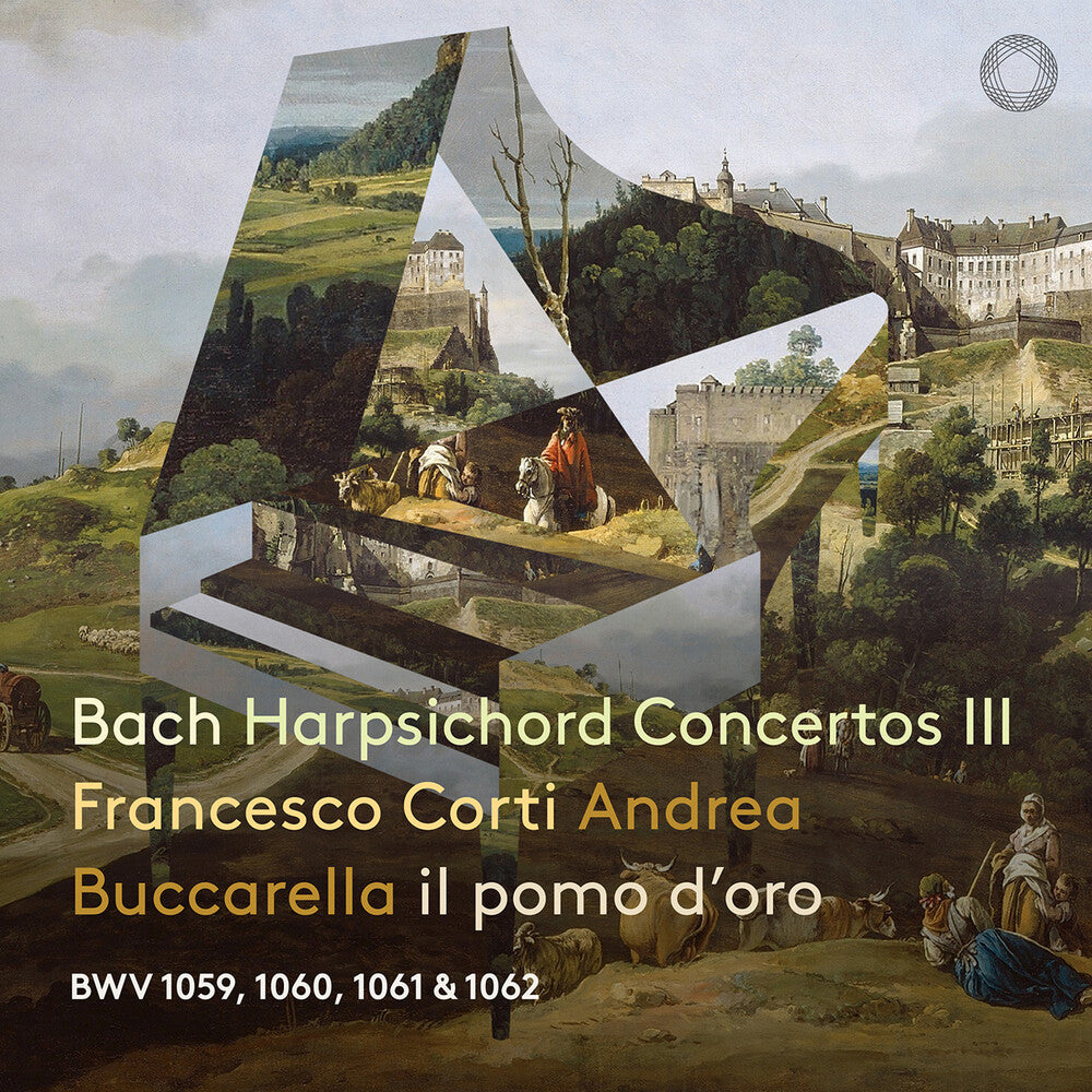 the album cover for Bach, J.S. / Francesco Corti / Laporte - Harpsichord Concertos 3
