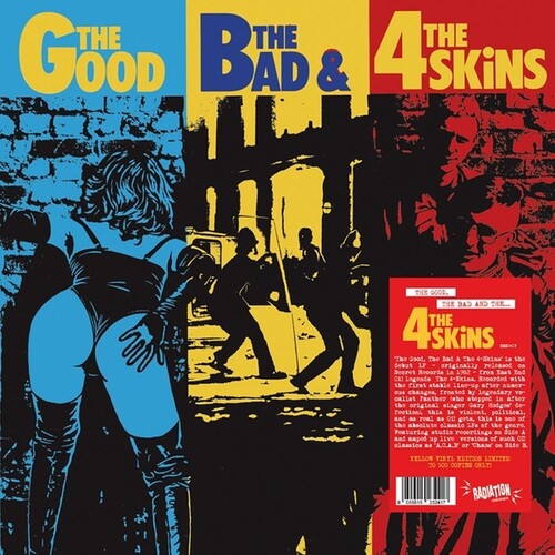 4 Skins - Good Bad & 4 Skins [Yellow] Vinyl Record
