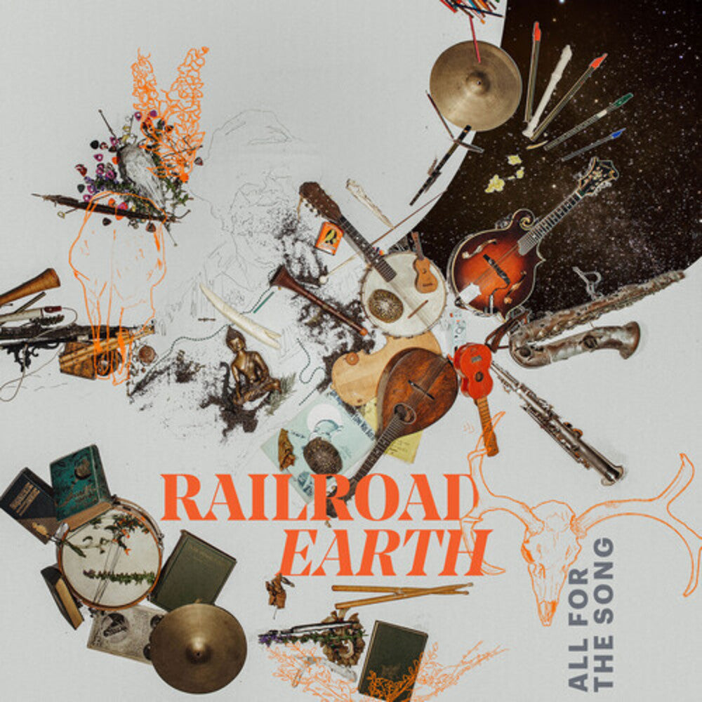 the album cover for Railroad Earth - All For The Song [Digipak]