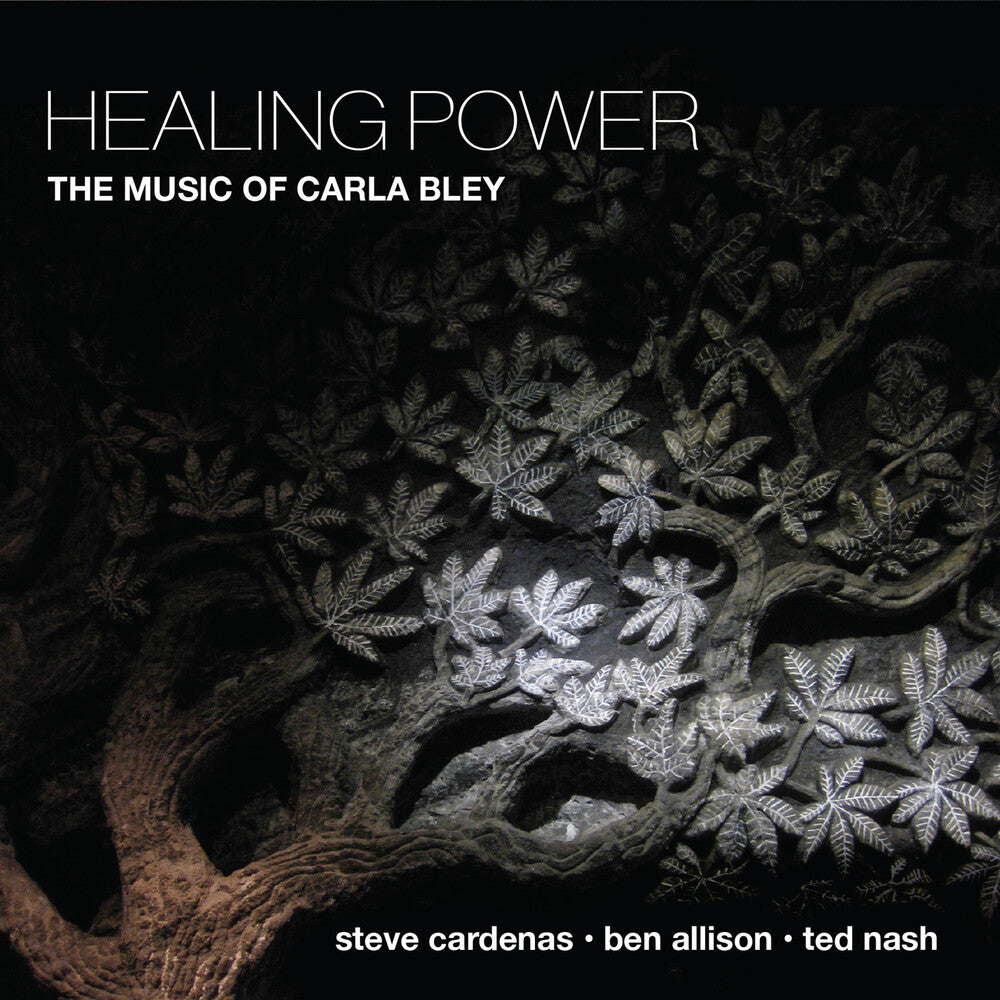 the album cover for Cardenas, Steve / Allison, Ben / Nash, Ted - Healing Power - The Music of Carla Bley
