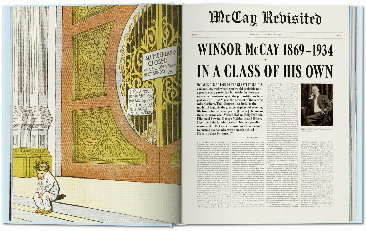Winsor McCay. The Complete Little Nemo (German, French, English) Book