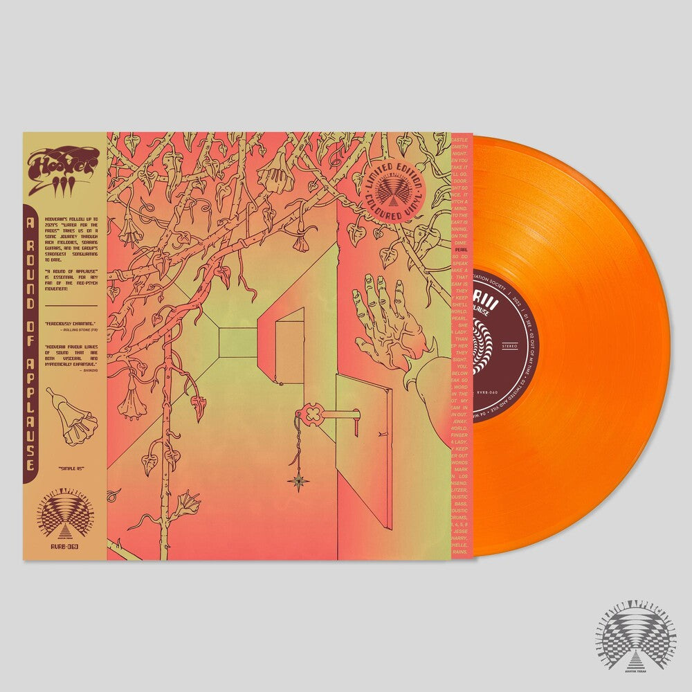 Hooveriii - A Round Of Applause [Neon Orange LP] Vinyl Record