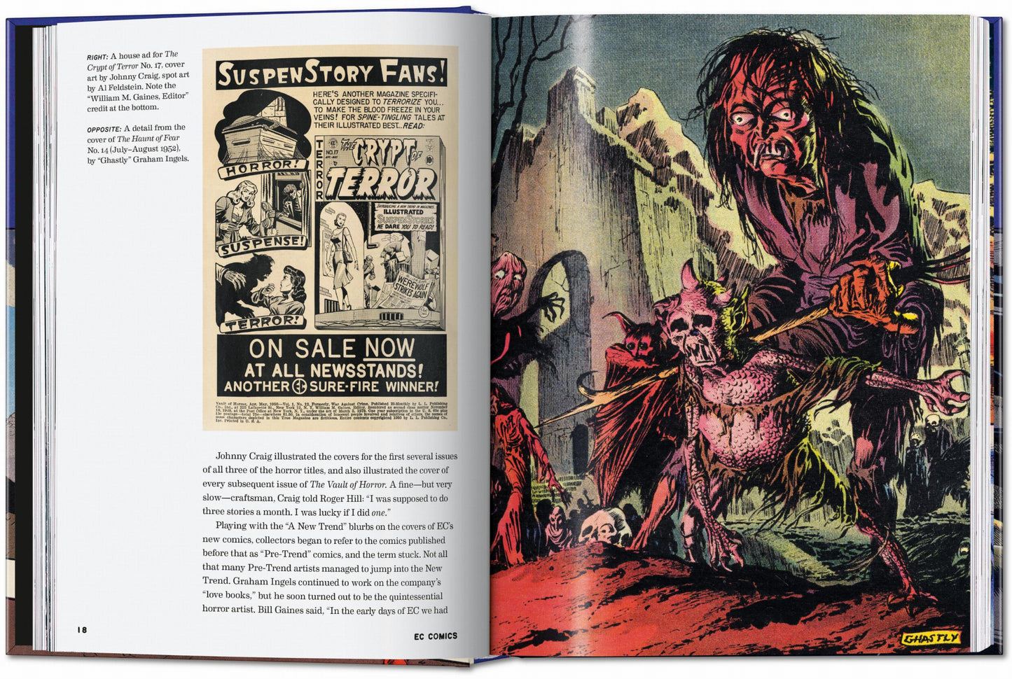 EC Comics. The New Trend 1950–54. 45th Ed. (English) Book