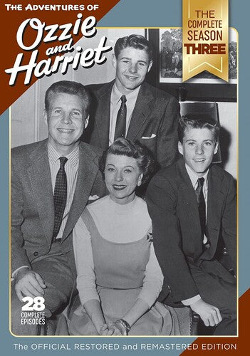 Adventures Of Ozzie & Harriet: Season 3 - Adventures Of Ozzie & Harriet: Season 3 - DVD