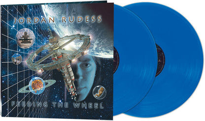 Jordan Rudess - Feeding The Wheel - Blue Vinyl Record