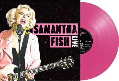 Samantha Fish - SAMANTHA FISH Live - Pink Vinyl Record