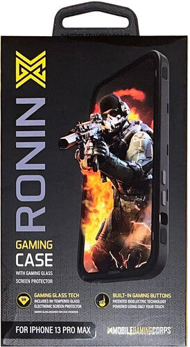 Mgc Ronin Gaming Case Black Iphone 13 Pro Max - Mgc Ronin Gaming Case Black Iphone 13 Pro Max - Game Accessories