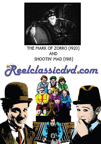 Mark Of Zorro (1920) And Shootin' Mad (1918) - Mark Of Zorro (1920) And Shootin' Mad (1918) - DVD