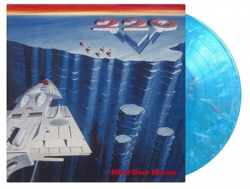 220 Volt - Mind Over Muscle [Limited 180-Gram Blue, White & Black Marble] Vinyl Record