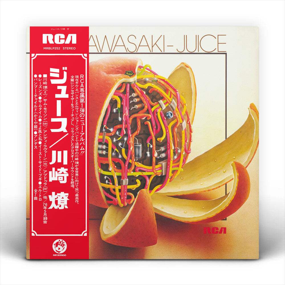 the album cover for Ryo Kawasaki - Juice