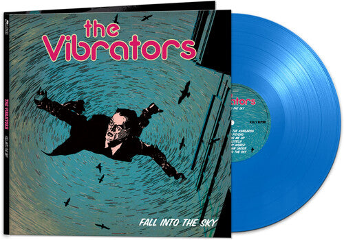 The Vibrators - Fall Into The Sky - Blue Vinyl Record