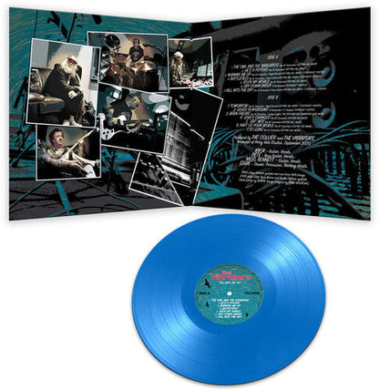 The Vibrators - Fall Into The Sky - Blue Vinyl Record