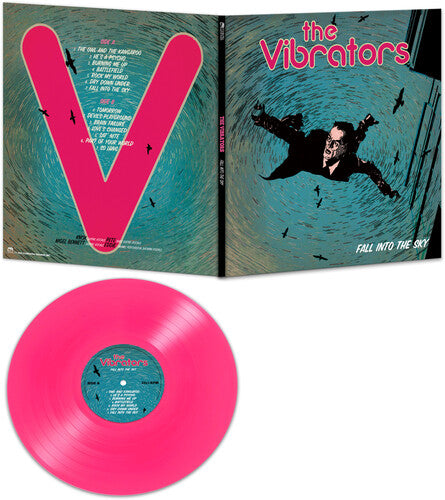 The Vibrators - Fall Into The Sky - Pink Vinyl Record