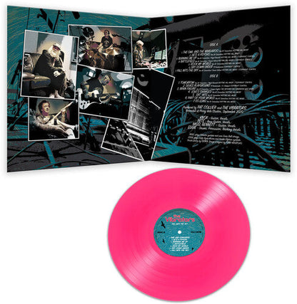 The Vibrators - Fall Into The Sky - Pink Vinyl Record