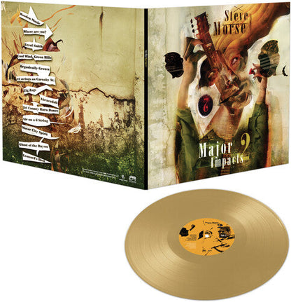 Steve Morse - Major Impacts 2 - Gold Vinyl Record