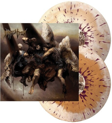 Immolation - Acts of God - Bone & Beer w/ Violet Splatter Vinyl Record