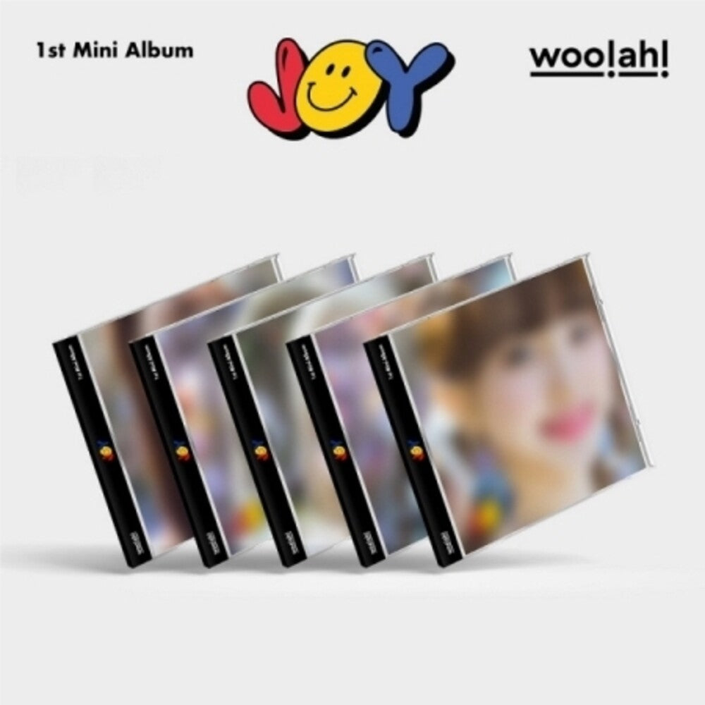 the album cover for Woo!Ah! - Joy - Jewelcase Version - incl. 12pg Photobook, Folded Card + Photo Card