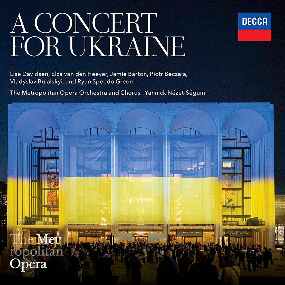the album cover for Metropolitan Opera Orchestra - A Concert For Ukraine