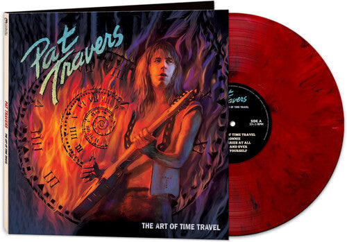 Pat Travers - The Art Of Time Travel - RED MARBLE Vinyl Record