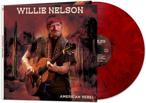 Willie Nelson - American Rebel - RED MARBLE Vinyl Record