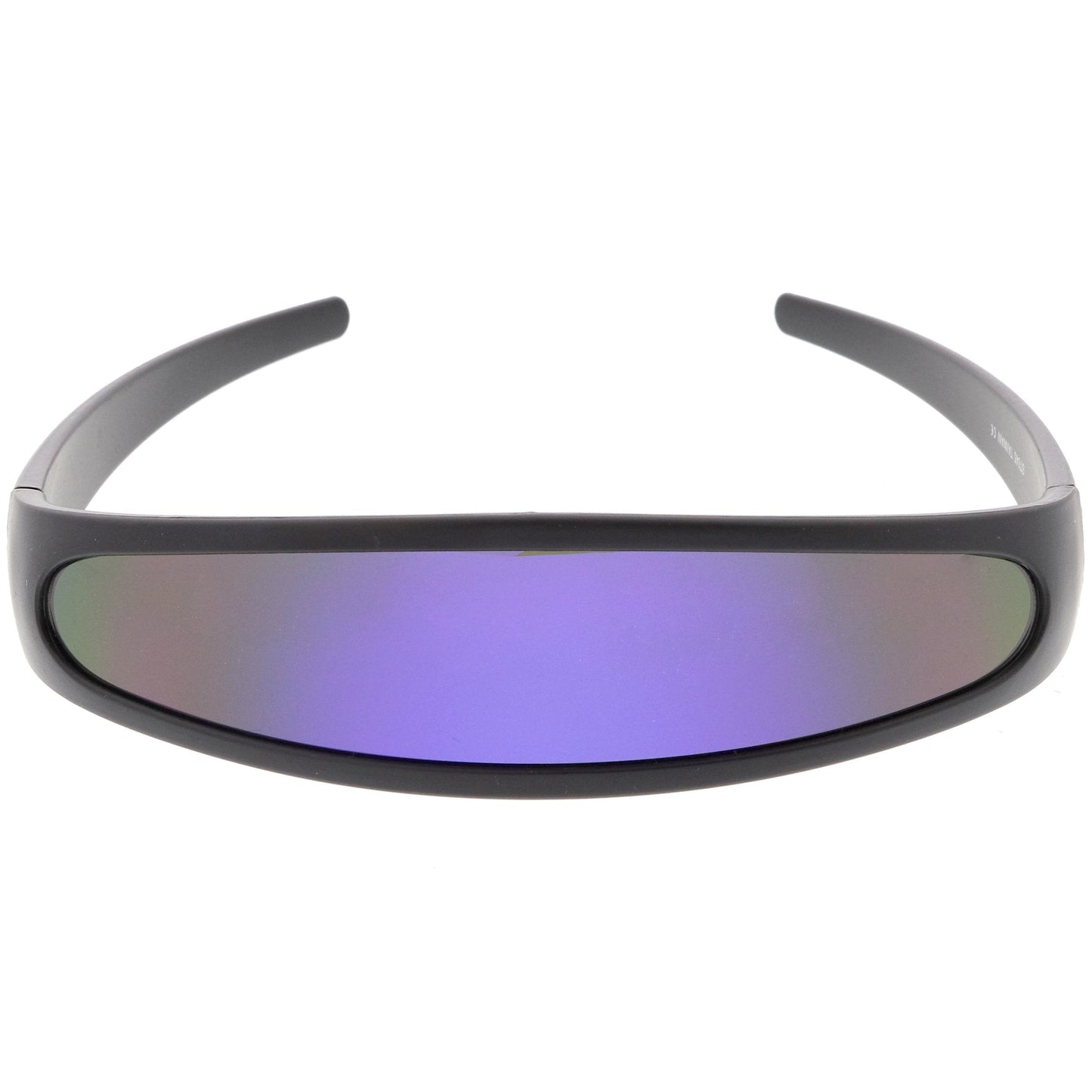 Retro Futuristic 1980's Disco Wrap Around Space Sunglasses 8964
