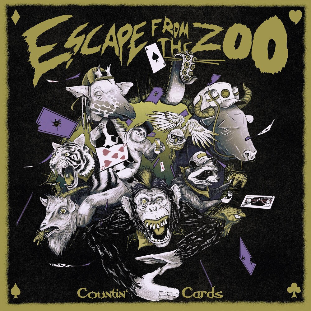 Escape From The Zoo - Countin Cards (Uk) [LP] Vinyl Record