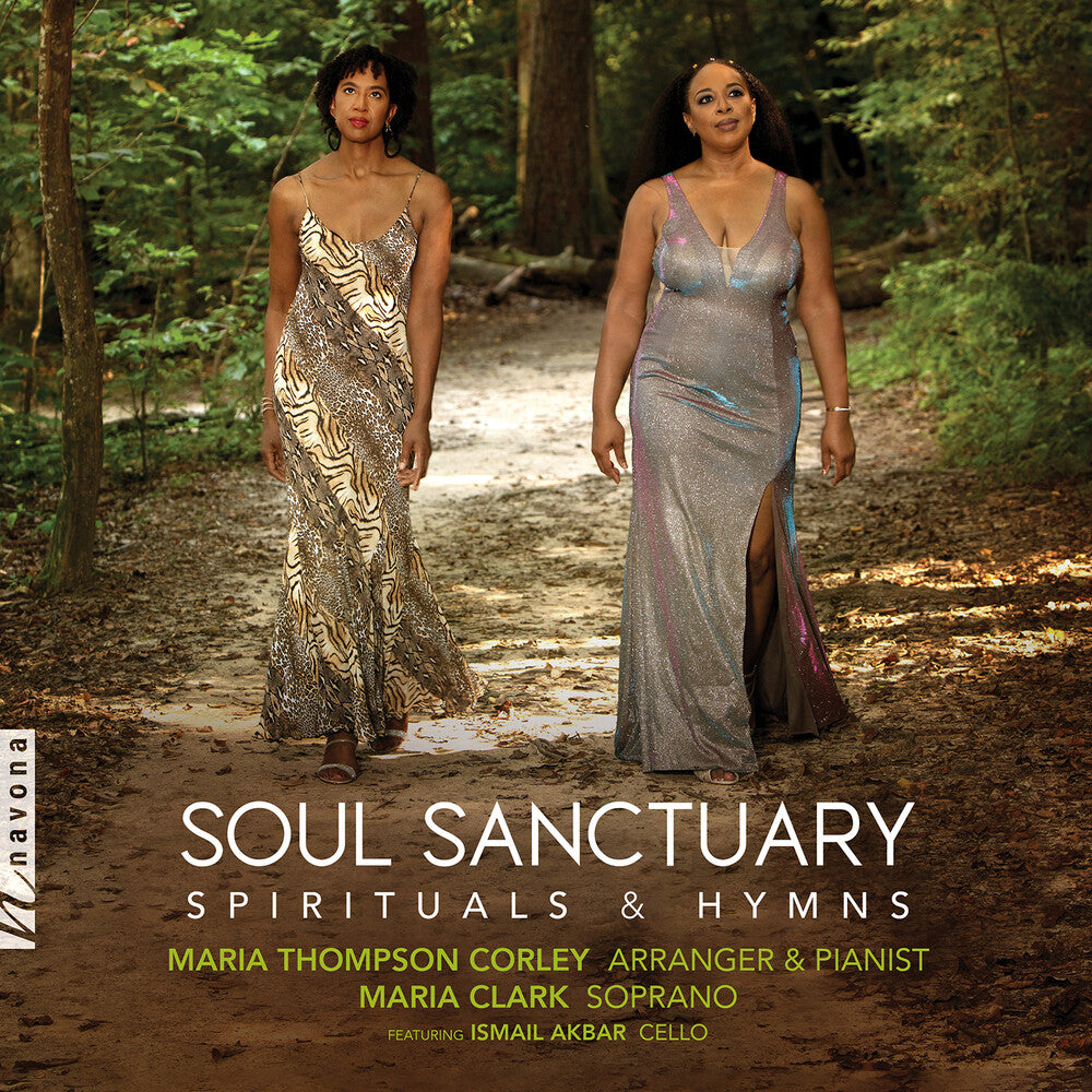the album cover for Campbell / Corley / Akbar - Soul Sanctuary / Spirituals & Hymns