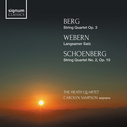 Berg / Sampson / Heath Quartet - String Quartet / Langsamer Satz / String Quartet 2 - Music CD