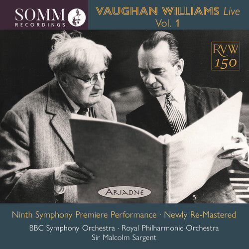 Williams / Bbc Symphony Orchestra - Vaughan Williams Live 1 - Music CD