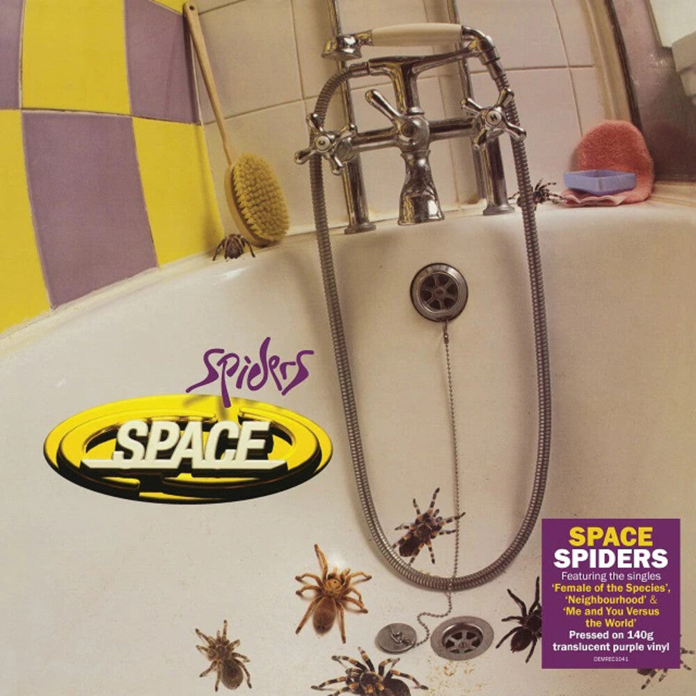 Space - Spiders [Colored Vinyl] (Ofgv) (Purp) (Uk) Vinyl Record