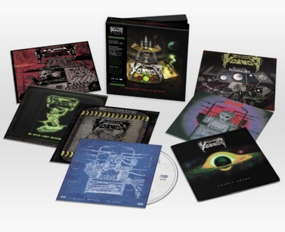 the album cover for Voivod - Forgotten In Space