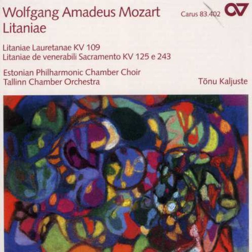 the album cover for W.A. Mozart - Litaniae