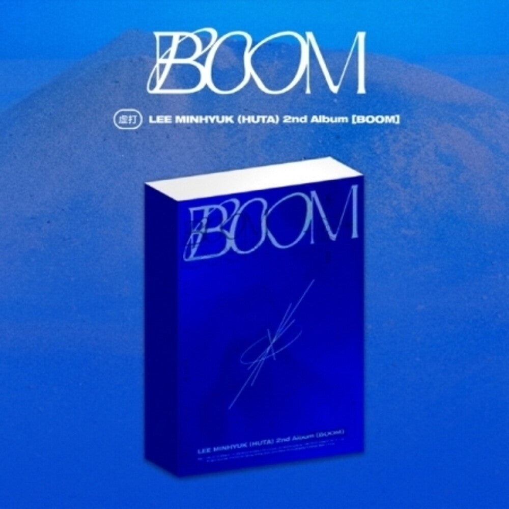 the album cover for Lee Min Hyuk - Boom (Stic) [With Booklet] (Papd) (Phot) (Asia)