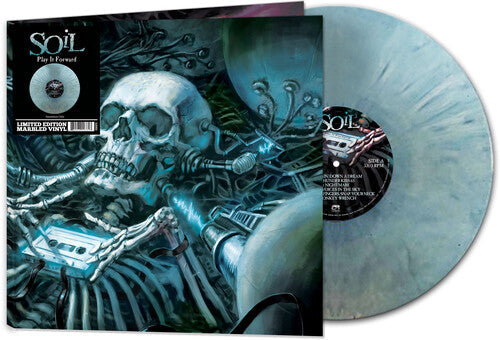 Soil - Play It Forward - Alternate Cover - Blue/white Vinyl Record
