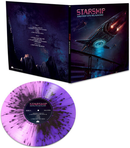 Starship - Greatest Hits Relaunched [SPLIT COLOR SPLATTER] Vinyl Record
