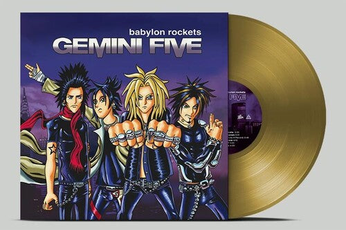 Gemini Five - Babylon Rockets - Gold Vinyl Record
