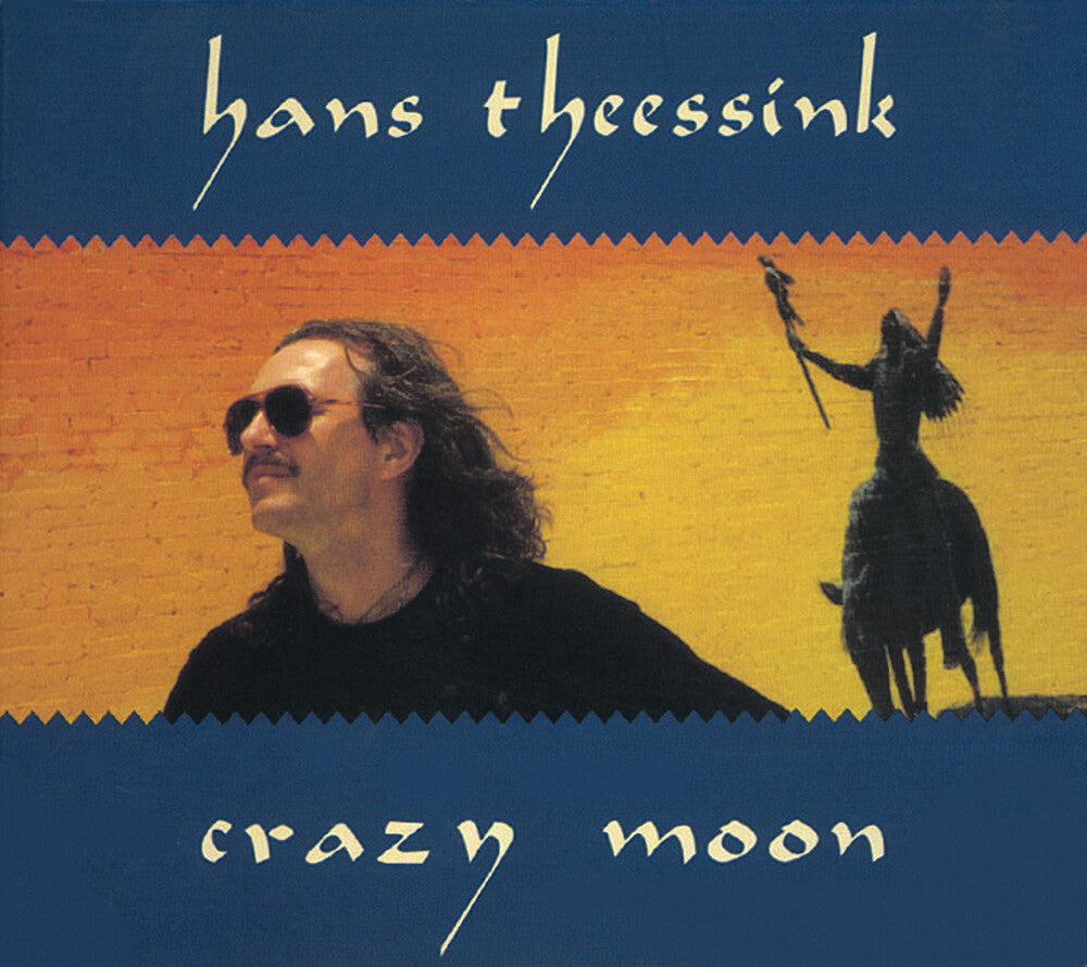 the album cover for Hans Theessink - Crazy Moon