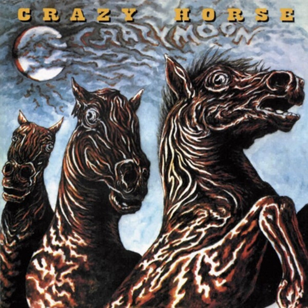the album cover for Crazy Horse - Crazy Moon (Uk)