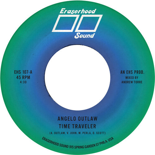 Angelo Outlaw - Time Traveler - Clear Vinyl Record