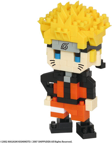 Nanoblock - Character Collection - Naruto Shippuden - Naruto Uzumaki Building Kit - Collectibles