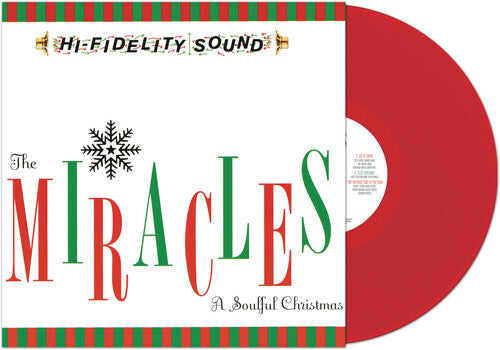 The Miracles - A Soulful Christmas [Red] Vinyl Record