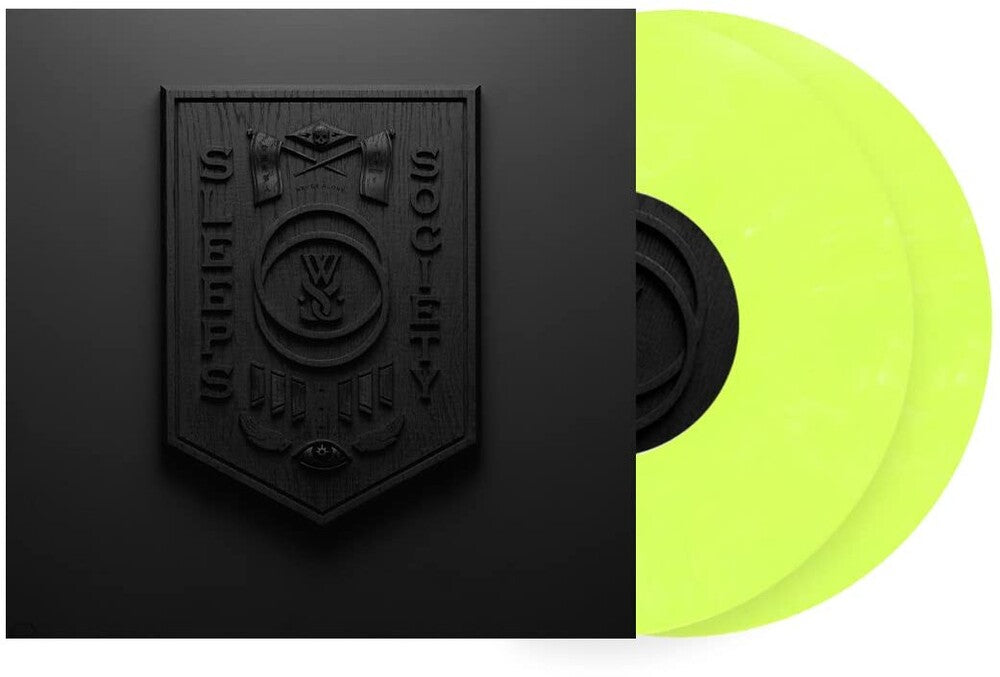 While She Sleeps - SLEEPS SOCIETY [Deluxe Bright Yellow 2 LP] Vinyl Record